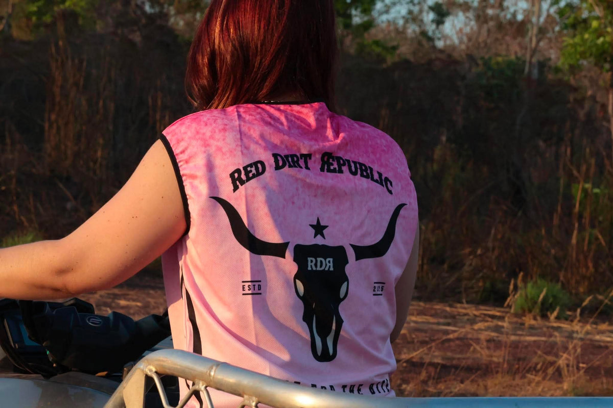 Pink RDR Full Guard Fishing Singlet