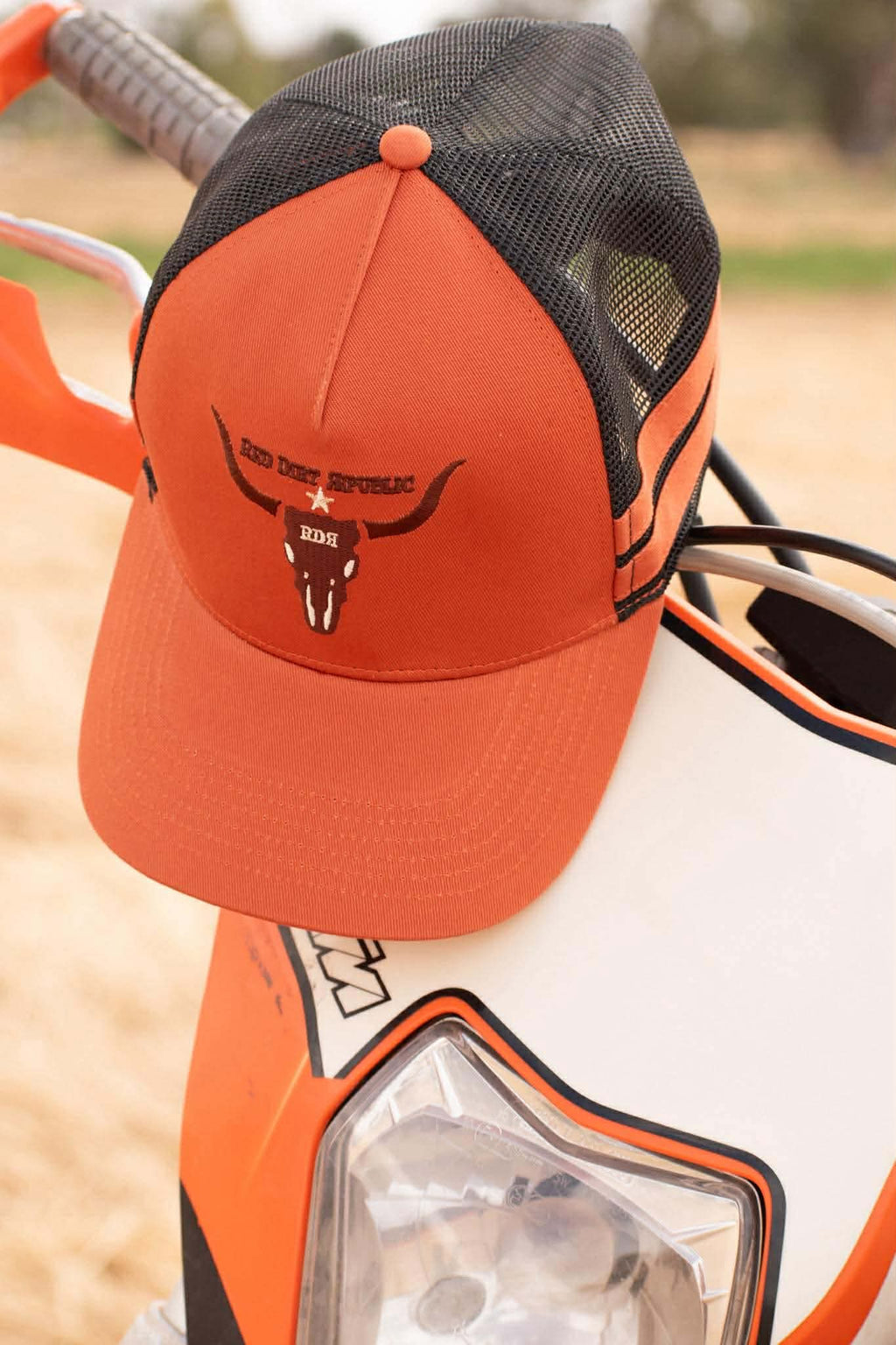 RDR Signature Orange Trucker Cap
