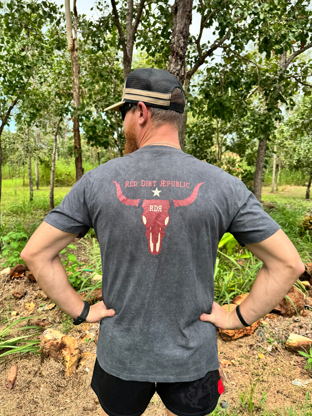 Men's Fit - RDR Signature Tee Dark Grey