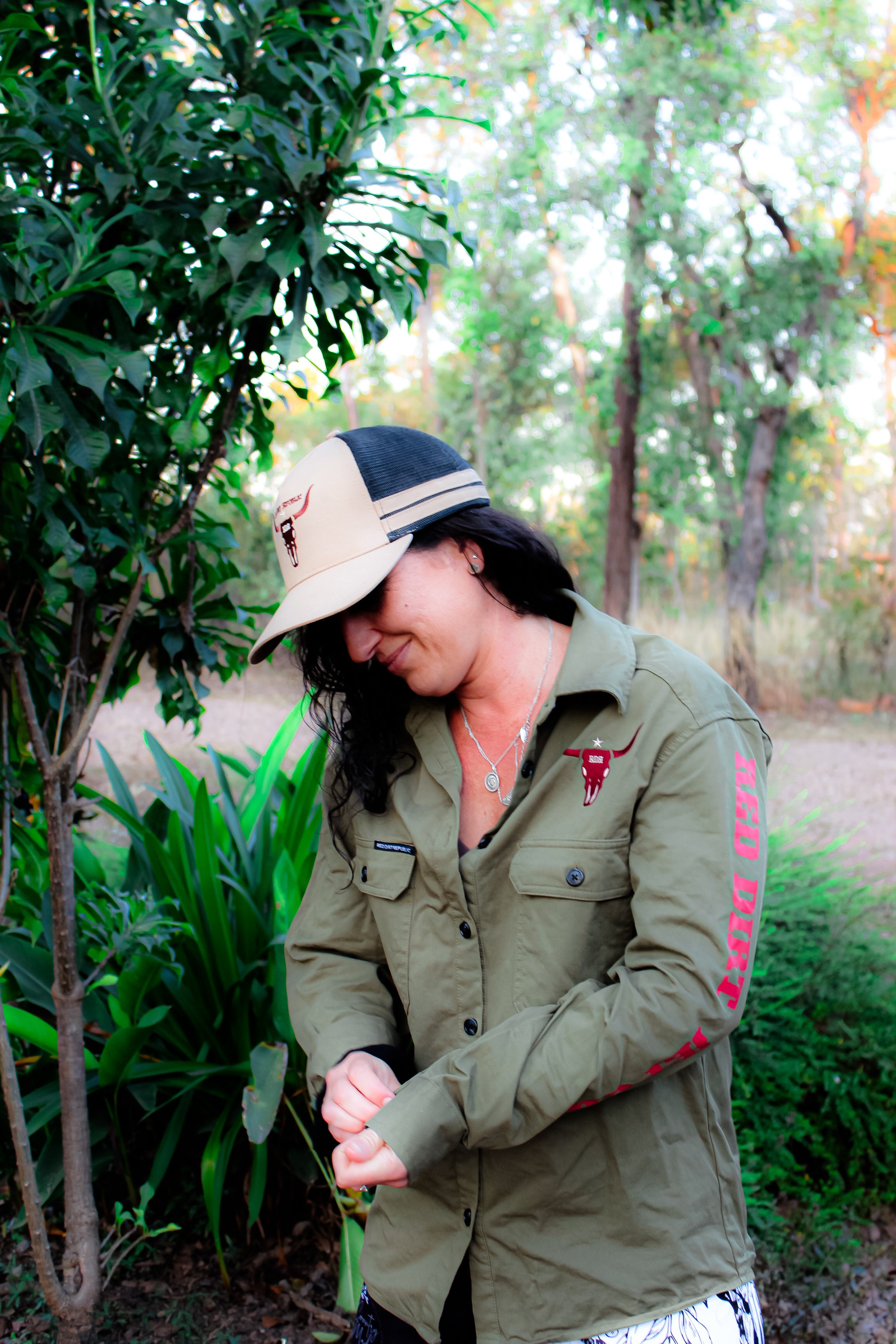 Women’s fit RDR Outback Work Shirt - Army Green
