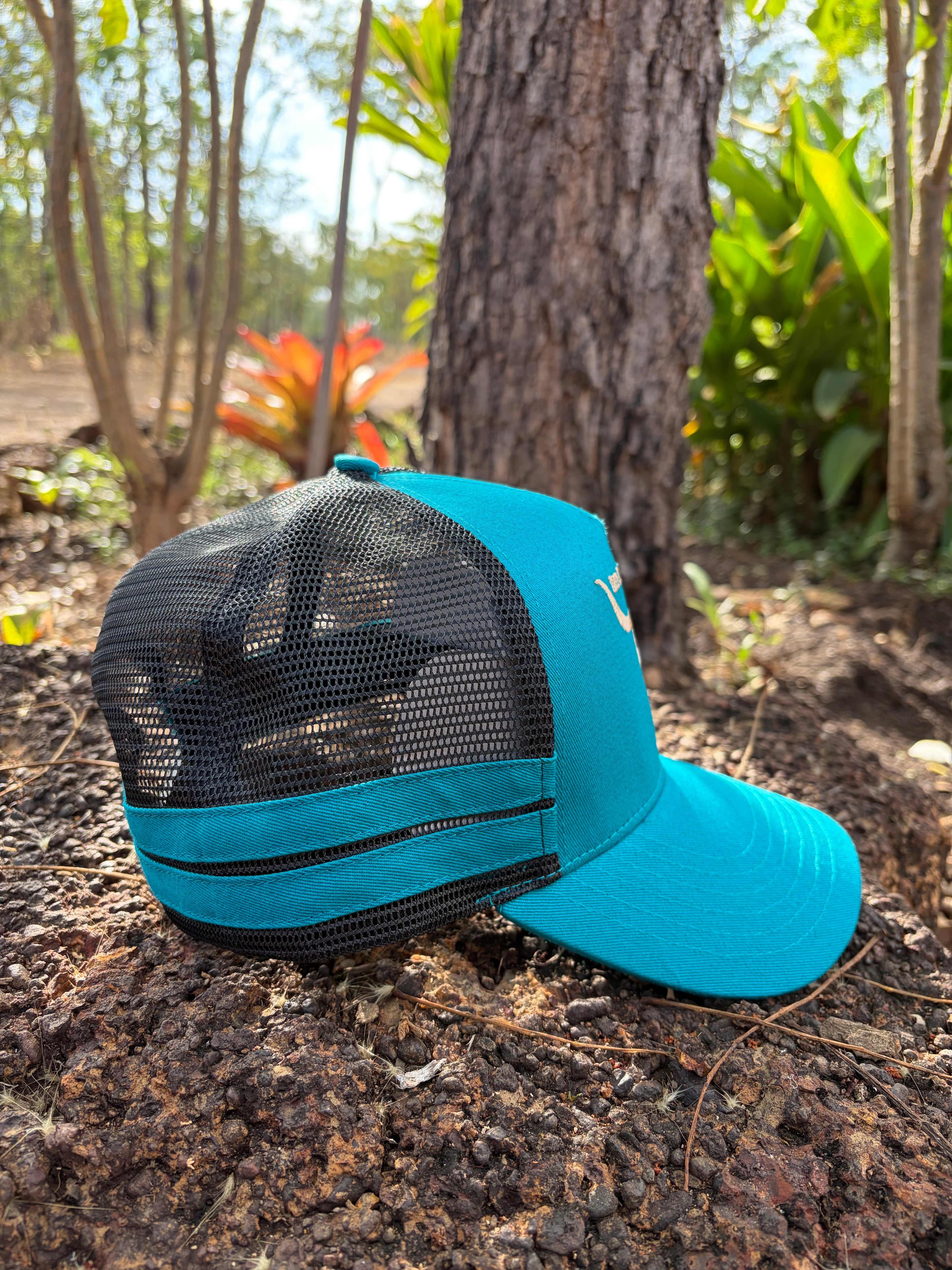 RDR Signature Teal Trucker Cap