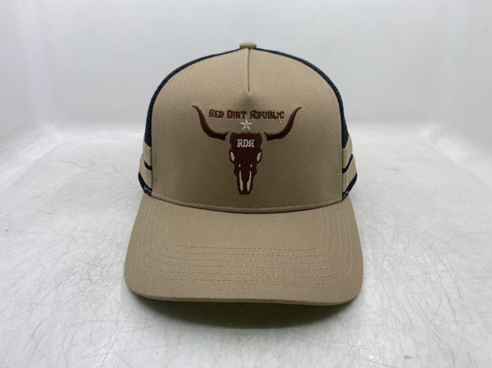 RDR Signature Tan Trucker Cap