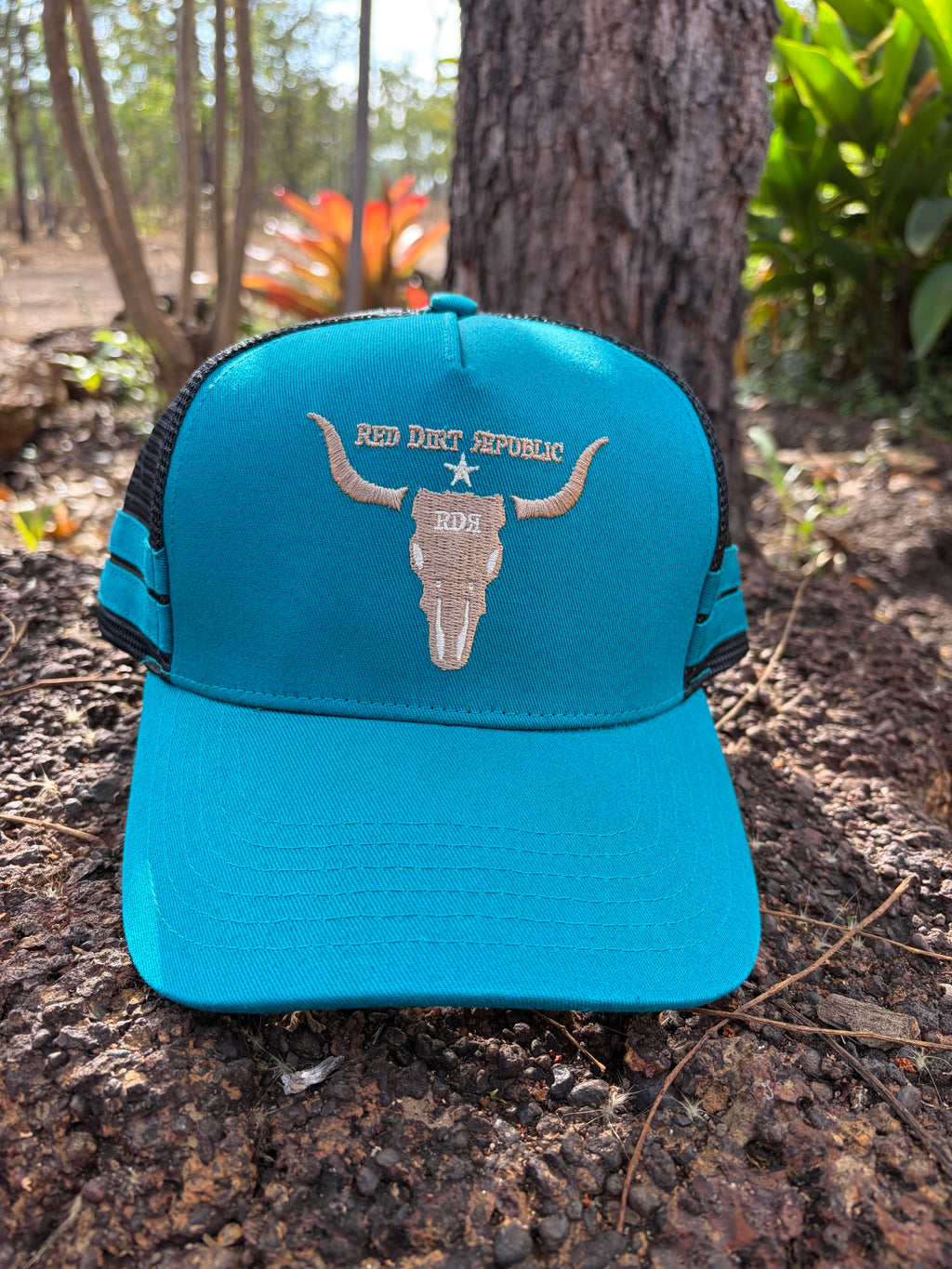 RDR Signature Teal Trucker Cap