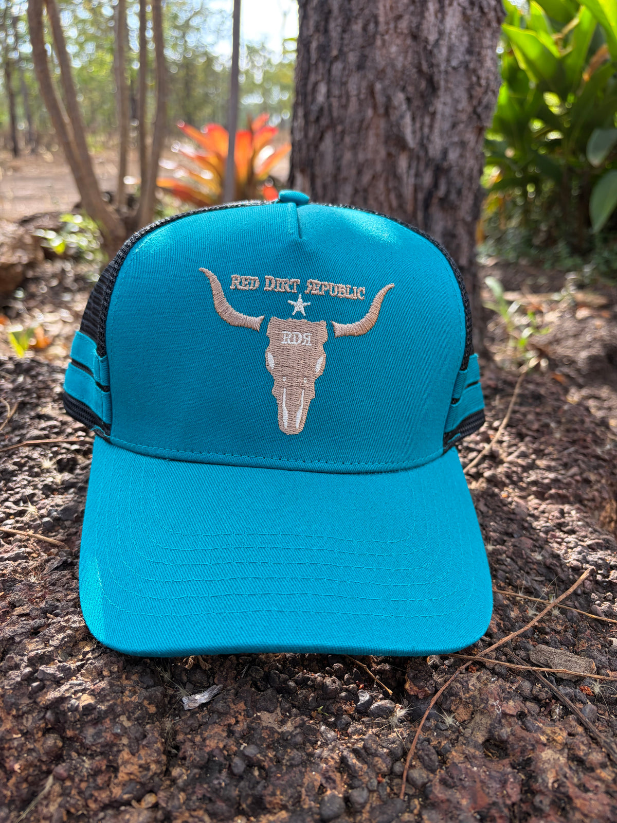 RDR Signature Teal Trucker Cap