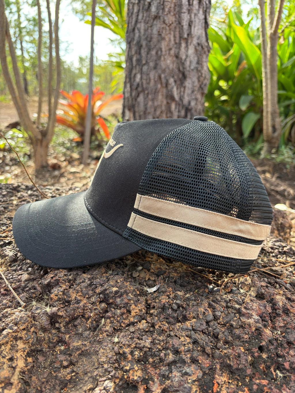 RDR Signature Black Trucker Cap