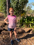 Kids Pink RDR Full Guard Fishing Singlet