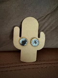 Cowhide Studs - Authentic Outback Leather Earrings (set 4)