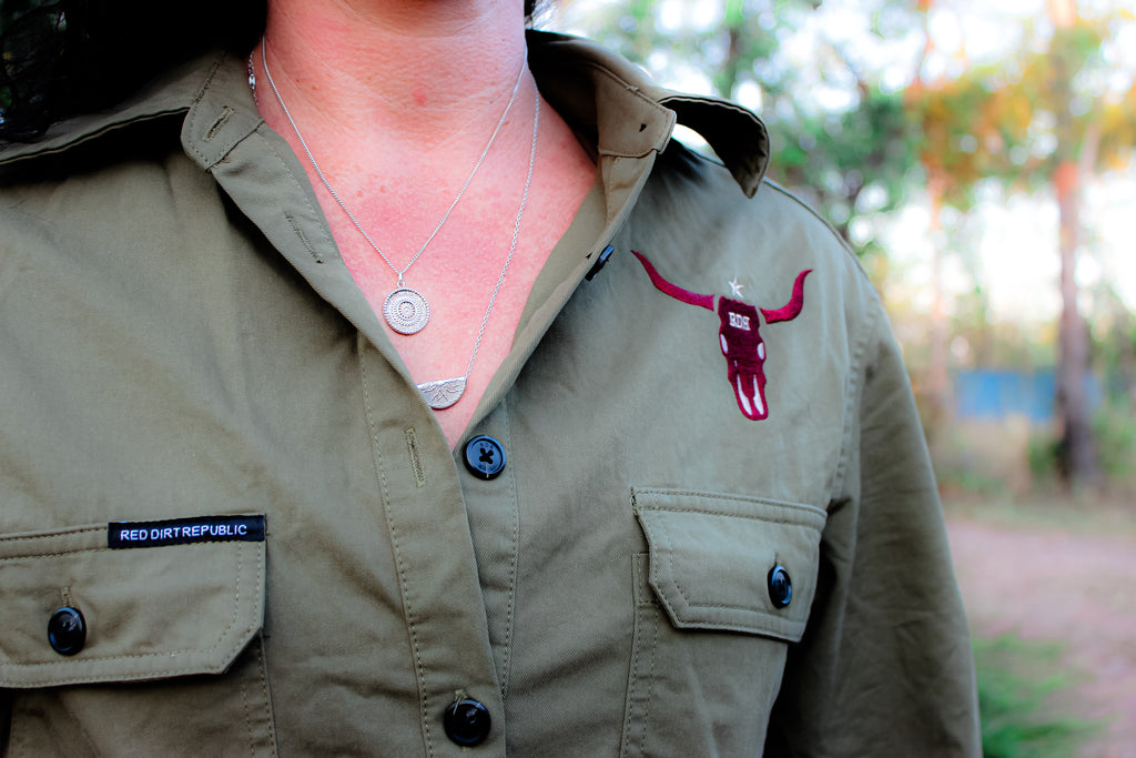 Women’s fit RDR Outback Work Shirt - Army Green