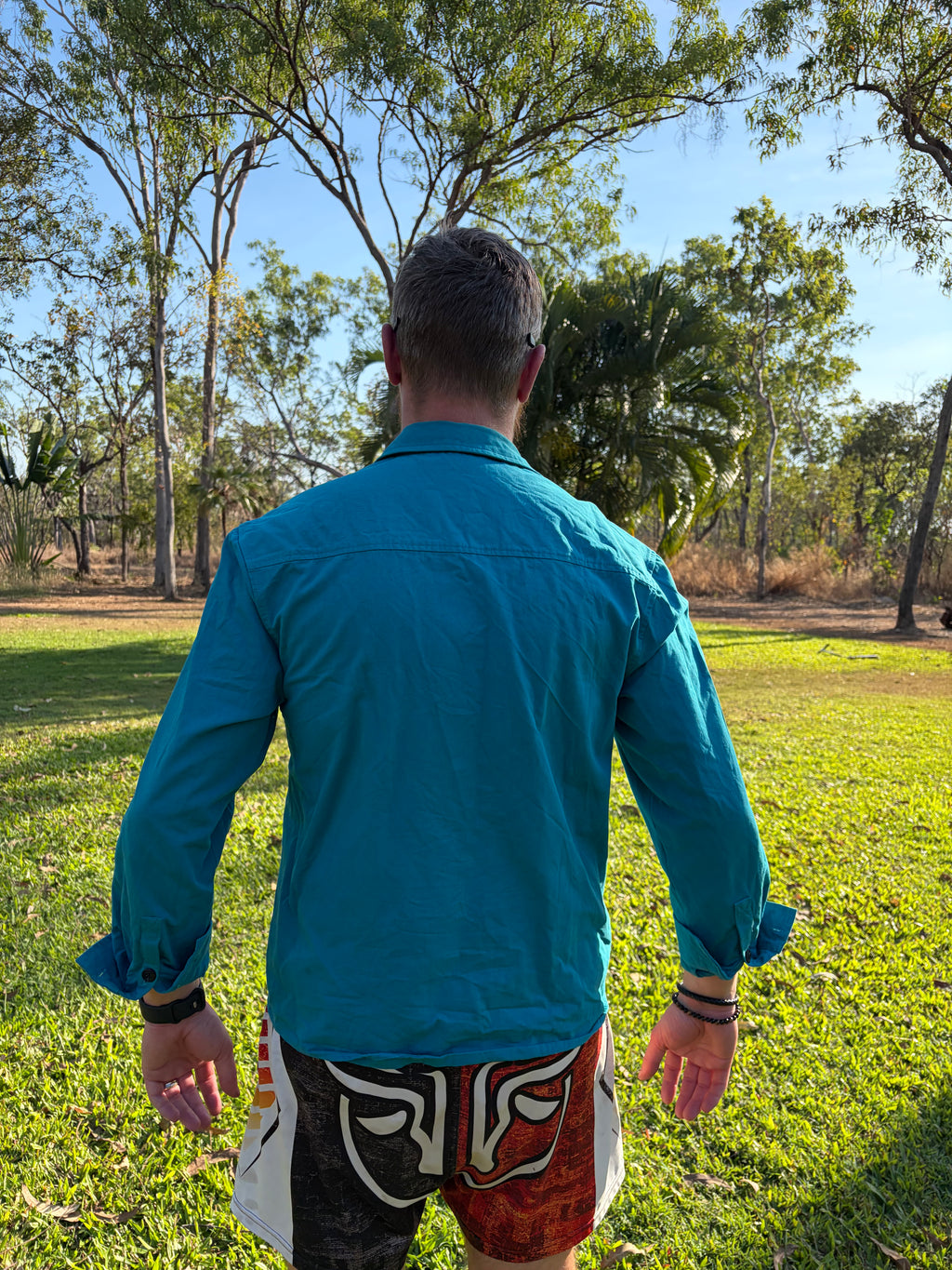Men’s fit RDR Outback Work Shirt - Teal