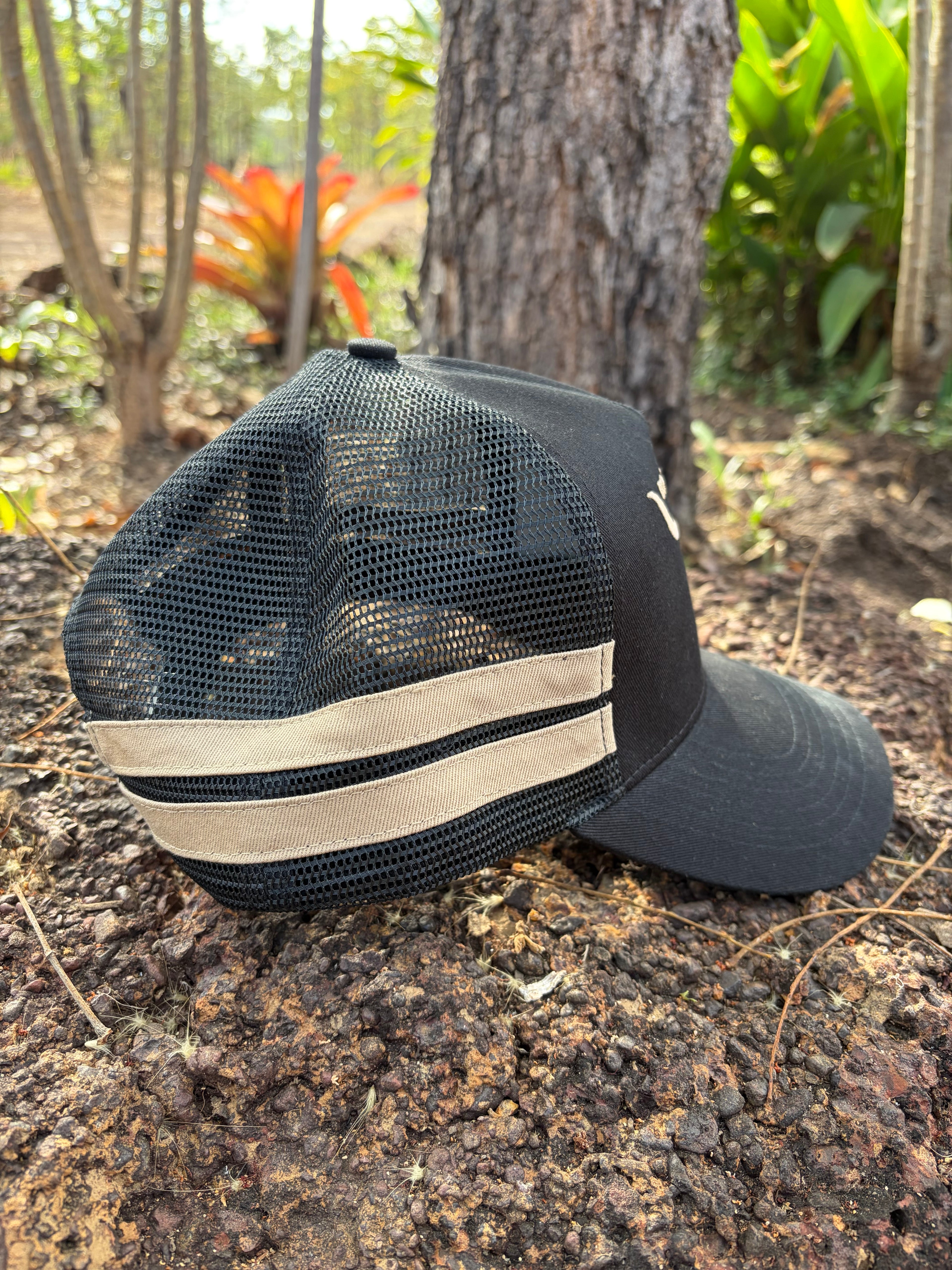 RDR Signature Black Trucker Cap