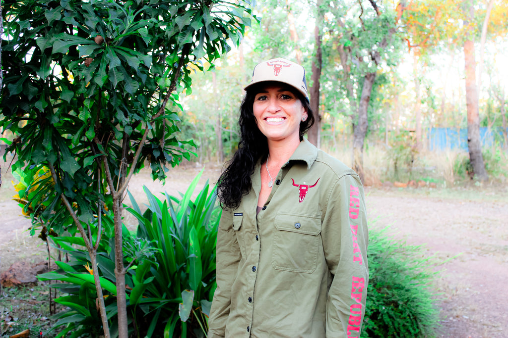 Women’s fit RDR Outback Work Shirt - Army Green